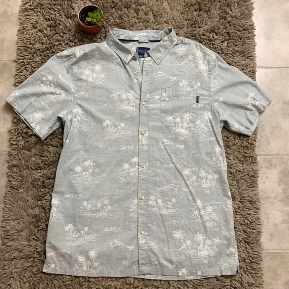 Jack O’Neill paisley shirt sleeve button down - Picture 2 of 10